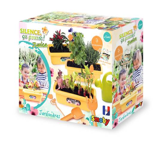 Smoby - Set de 3 jardinières et accessoires - Image 4