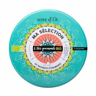 Terre d'Oc - Coffret assortiment 42 sachets de thés BIO Gourmands - Terre d'Oc - Image 1