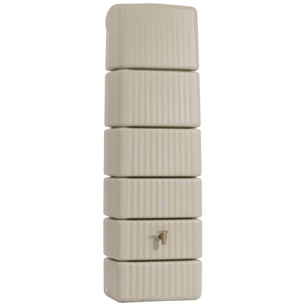 Garantia - Récupérateur d'eau de pluie 300L mural robinet inclus Sable Slim - GRAF - Image 3