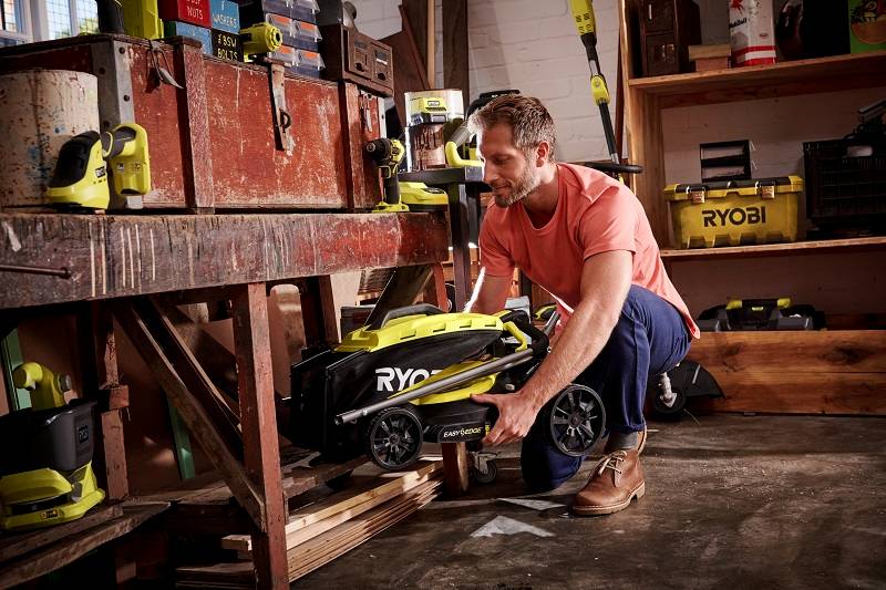Ryobi - Pack Tondeuse, coupe-bordure, et batterie - RYOBI - Image 4