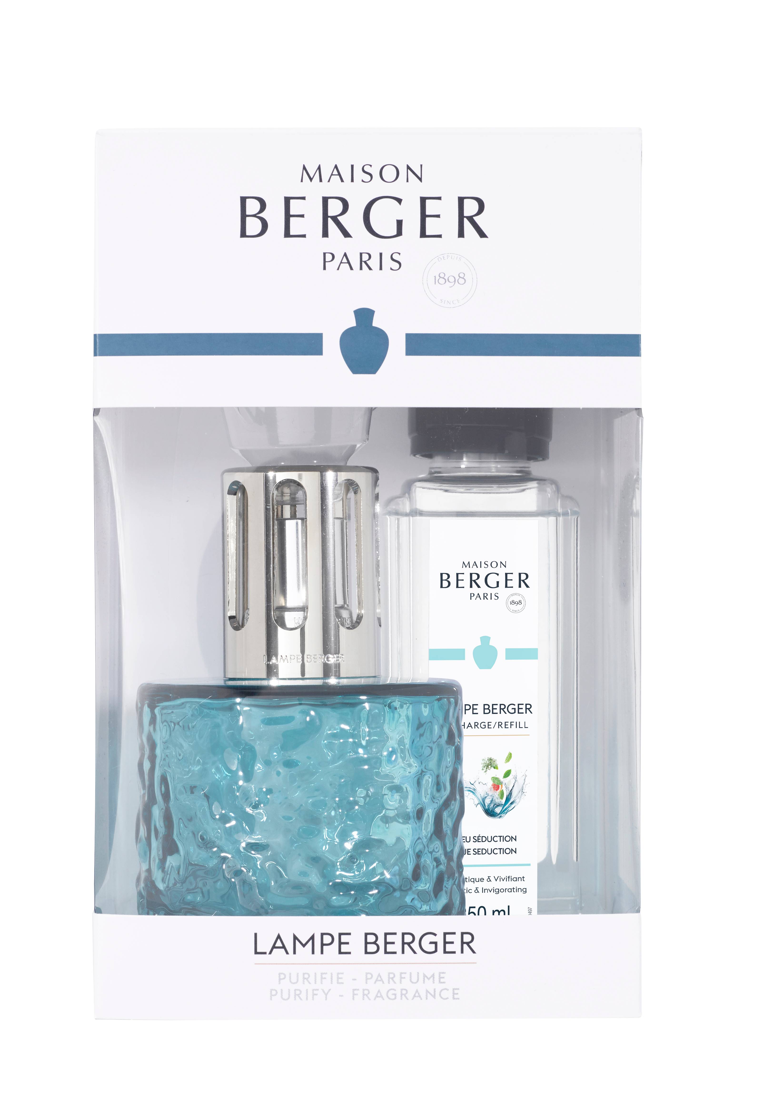 Coffret Lampe Mirage 250ml Bleu Séduction
