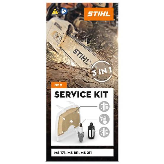 Kit d'entretien pour tronçonneuse filtre à air, crépine, bougie - Stihl - Image 2