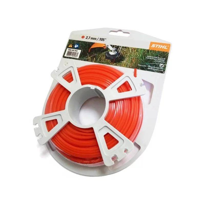 Fil de coupe pentagonal en rouleau Ø2.7 mm x L.80 m - Stihl - Image 2