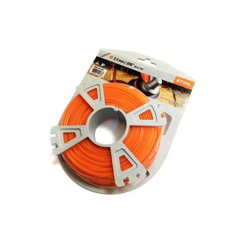 Fil de coupe pentagonal en rouleau Ø 2.4 mm x L.50 m - Stihl
