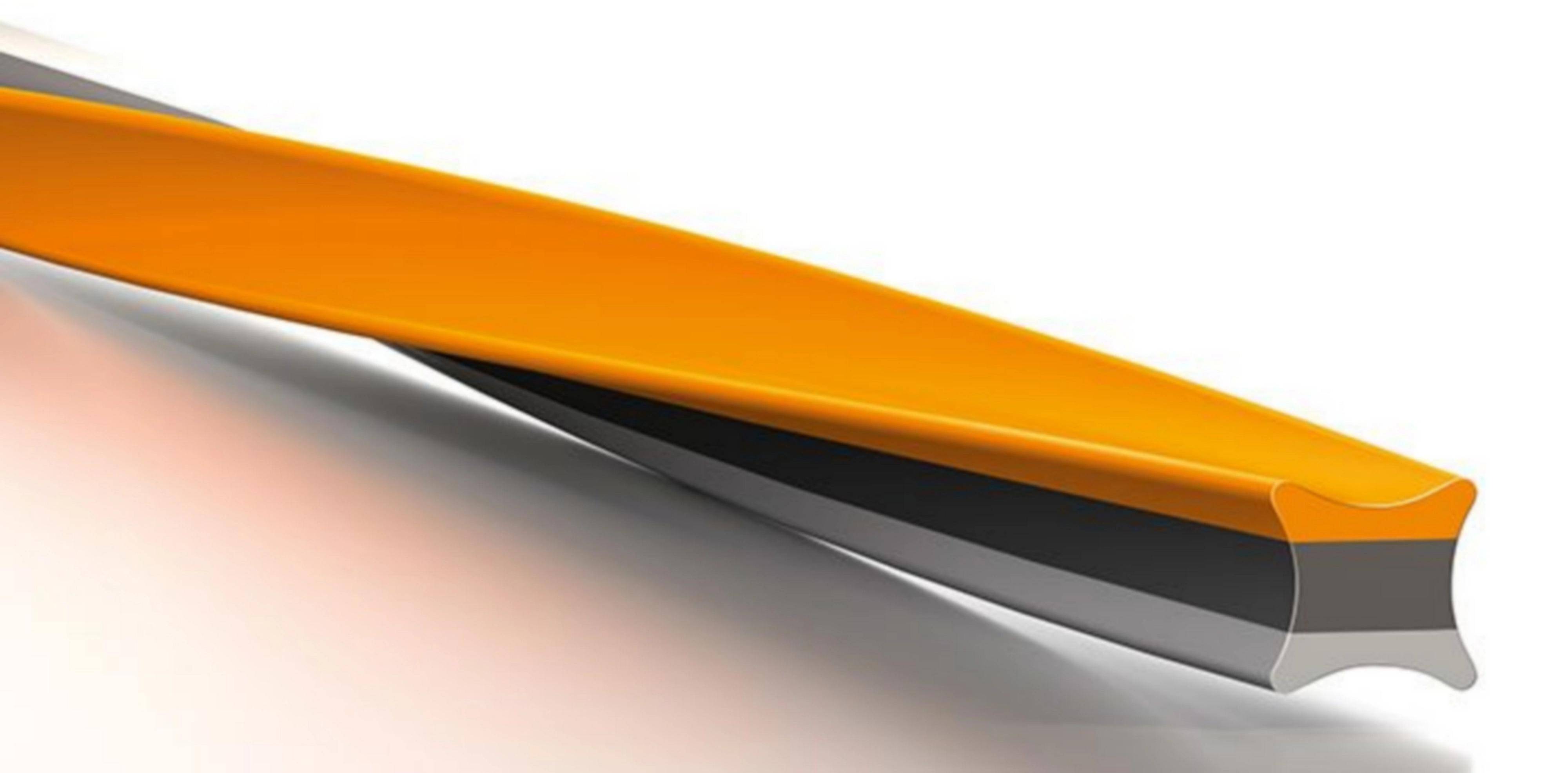 Fil de coupe torsadé en polyamide et carbone orange et noir L.35 m CF3 PRO - Stihl