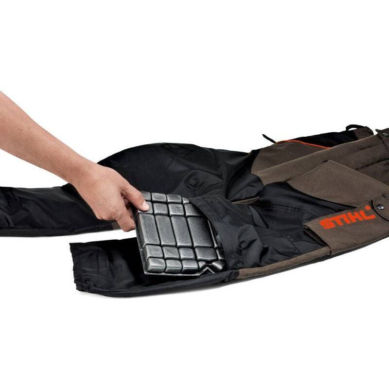 Genouillères anti-chocs tissu noir pour travail répété - Stihl - Image 1