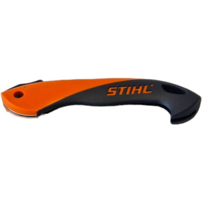 Scie pliante PR16 acier trempé orange et noir L.16 cm - Stihl - Image 1