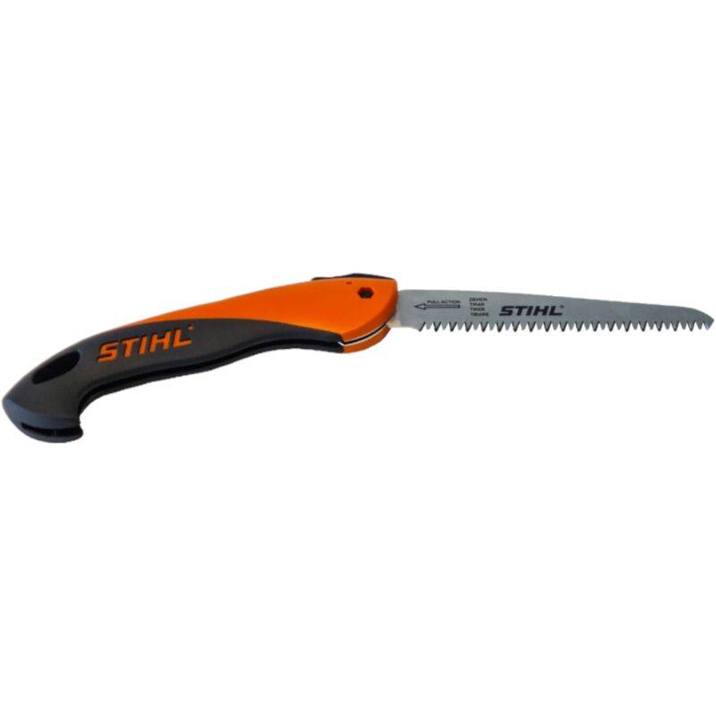 Scie pliante PR16 acier trempé orange et noir L.16 cm - Stihl - Image 4