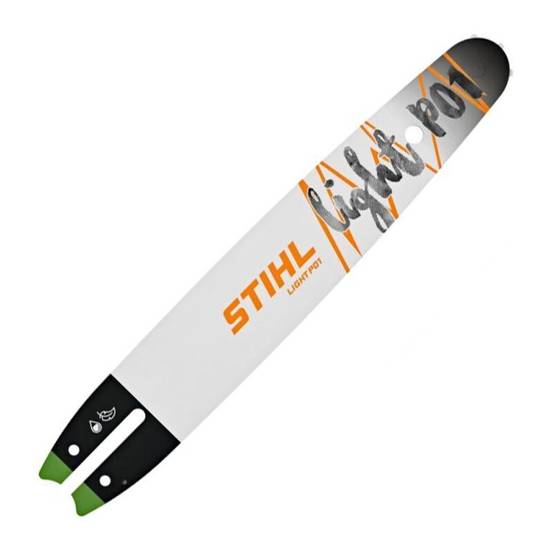 Guide chaîne tronçonneuse métal gris L.35 cm modèle 30050083409 - Stihl