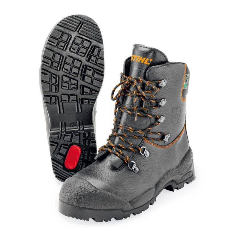 Chaussure en cuir anti-coupure noir H.20 cm Classe 1 - Stihl