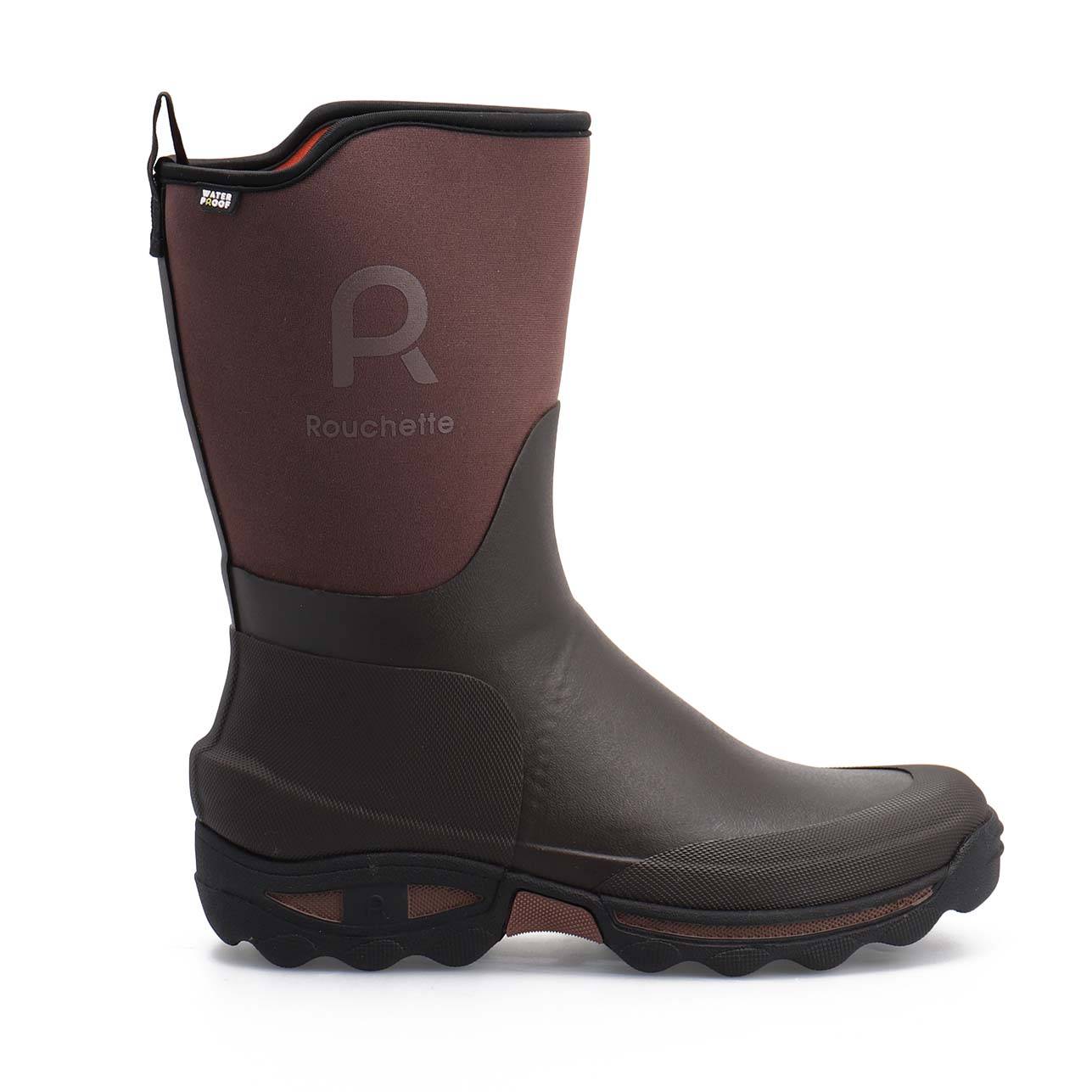 Rouchette - Botte en caoutchouc CLEAN GARDEN Marron Taille 45- Rouchette