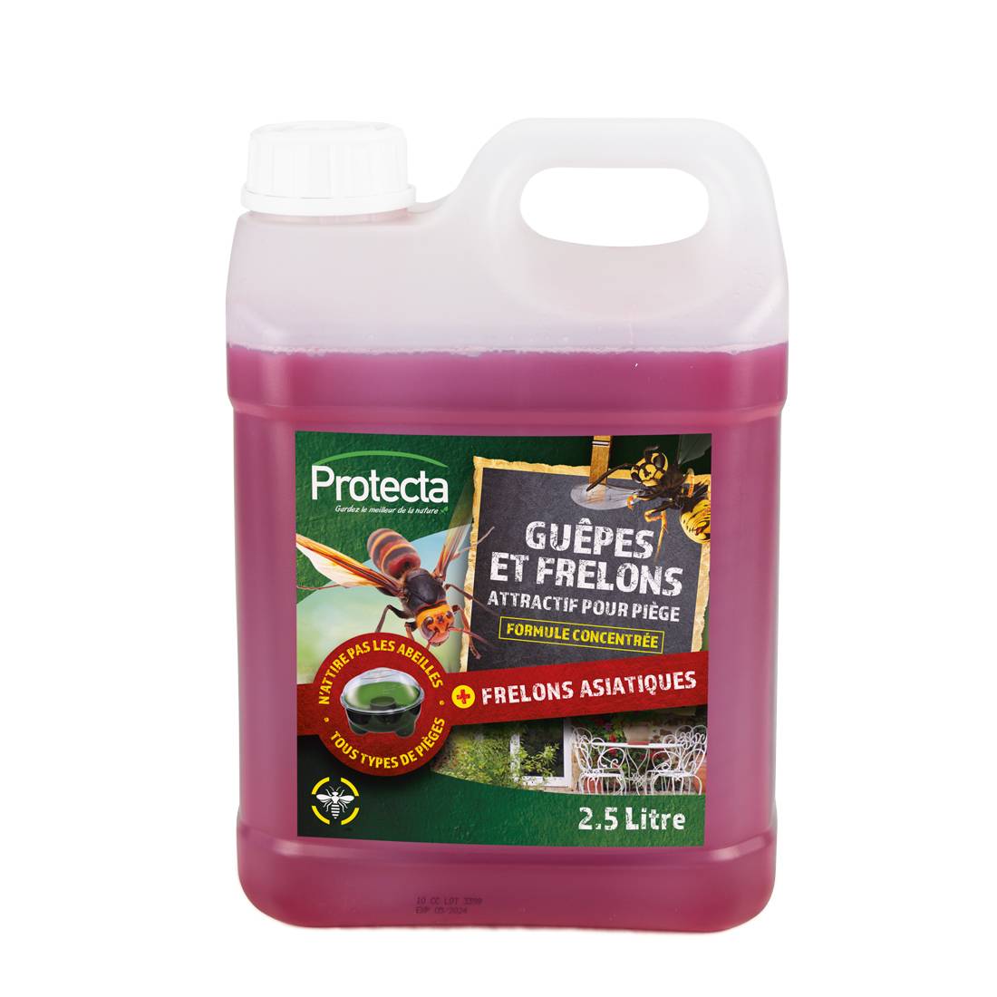 Protecta - Attractif pour piège guêpes et frelons 2,5L - Protecta