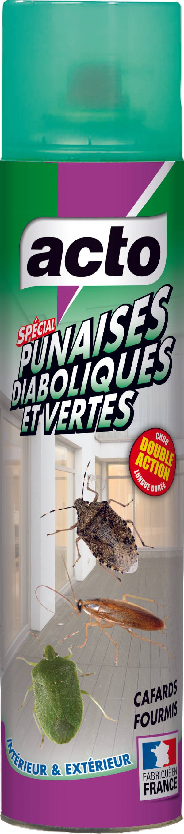 Acto - AÉROSOL SPÉCIAL PUNAISES DIABOLIQUES ET VERTES - Image 3