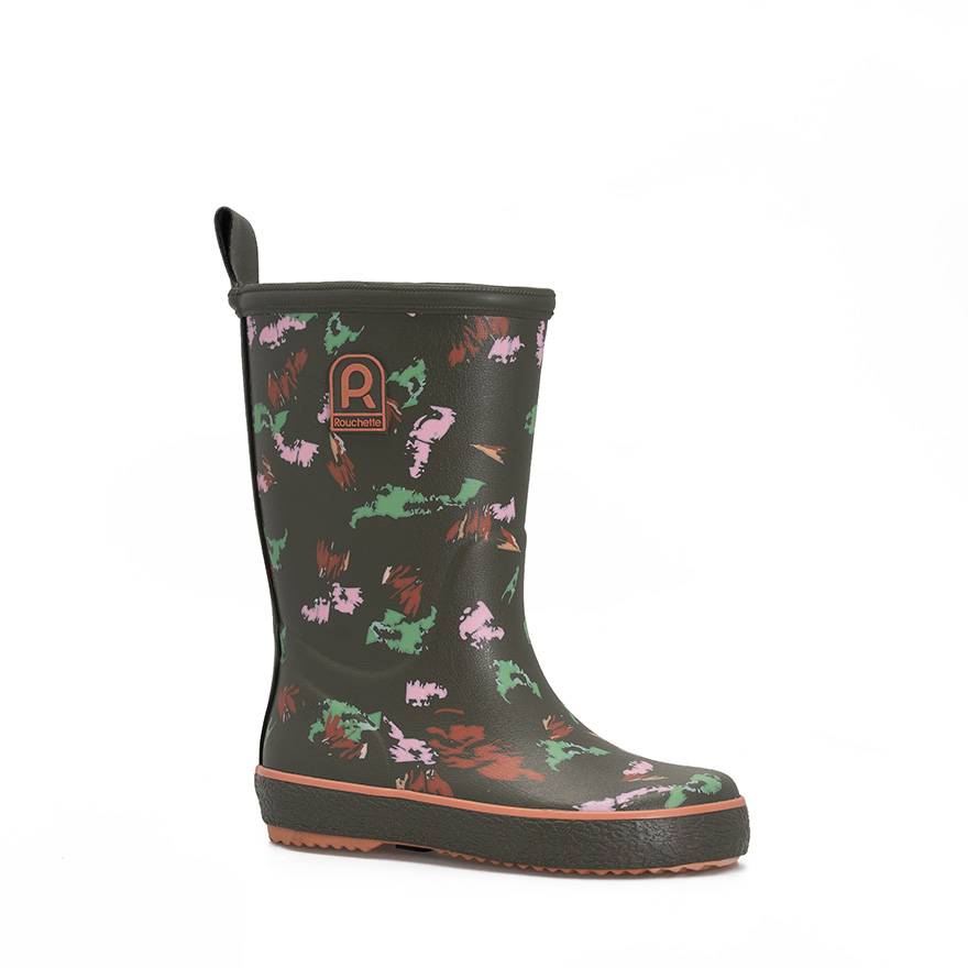 Rouchette - Botte SYMPHONY KIDS Kaki