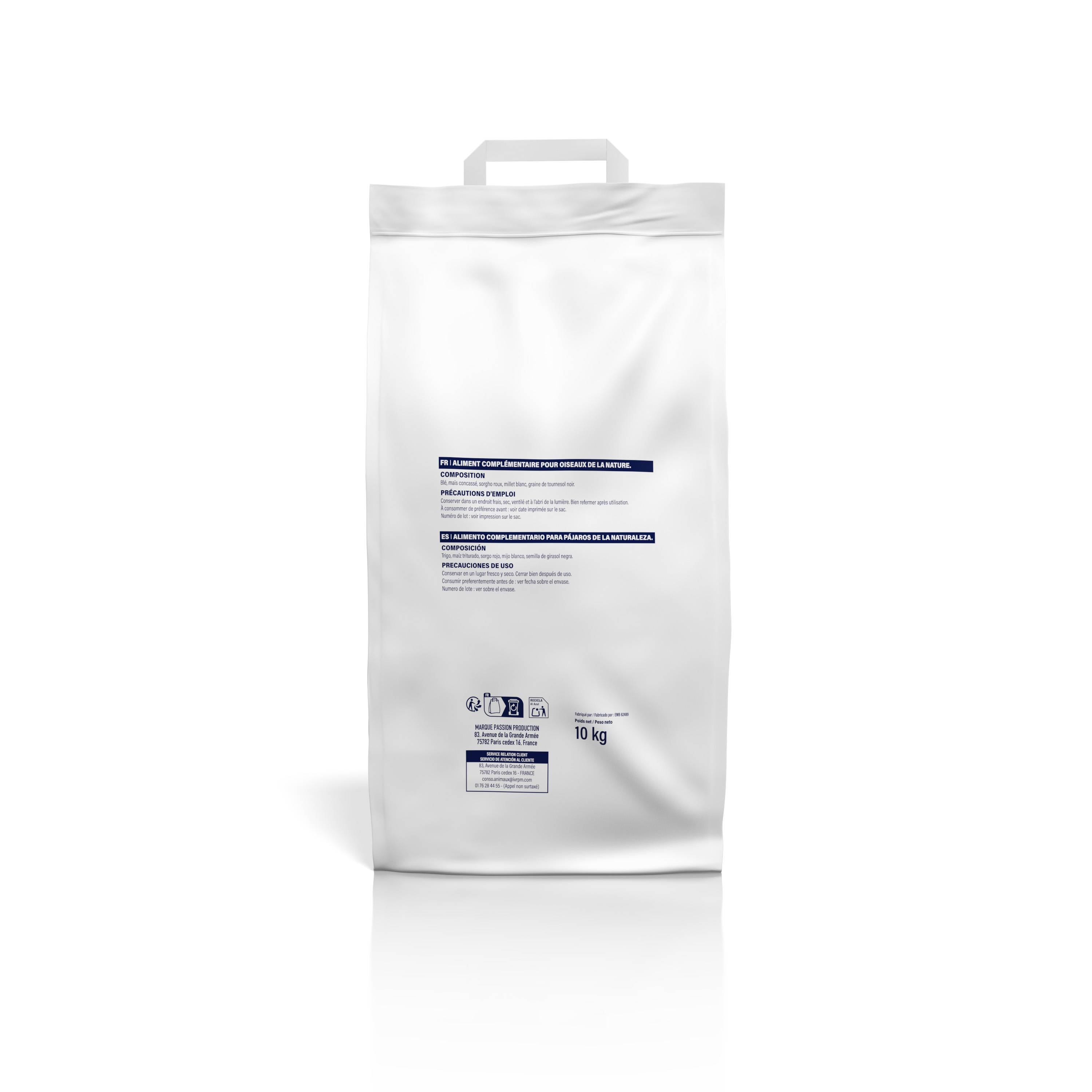 Marque Blanche et Economique - Mélange de graines 10 kg - Image 2