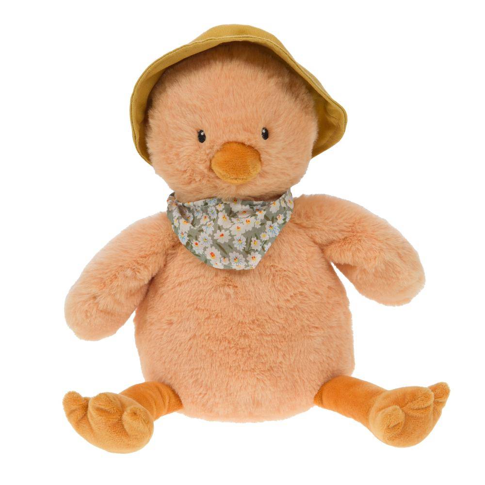 No Name - Peluche Justin le poussin polyester orange L.35 cm l.21 cm H.25 cm - Image 2