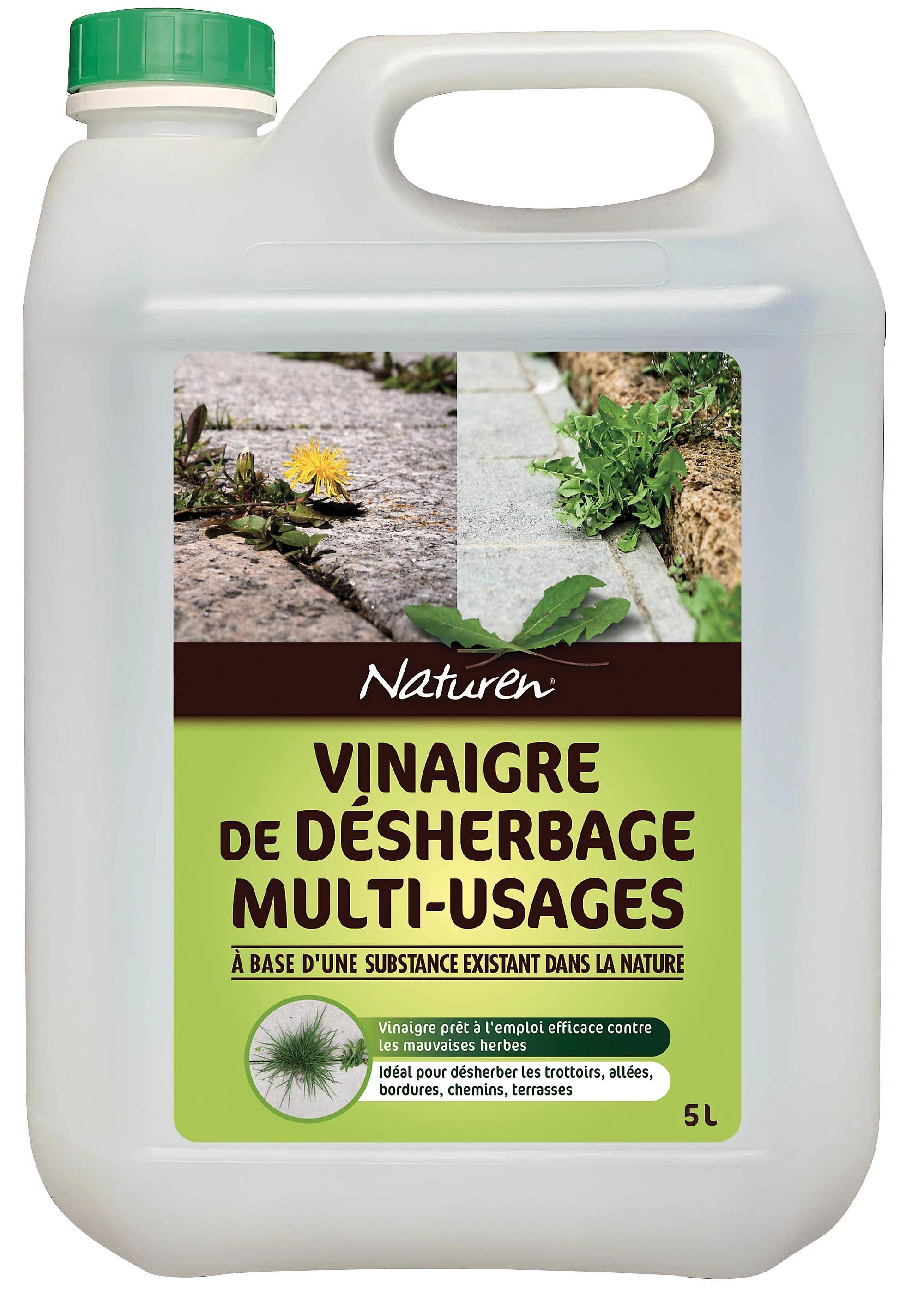 Vinaigre de désherbage multi-usages liquide 5L - Naturen - Image 2