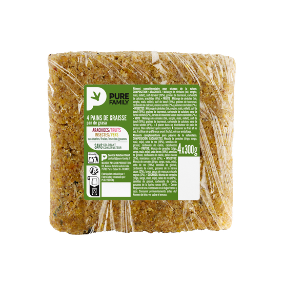 Pure Family - Lot de pain de graisse 300 g x 4 - PURE FAMILY - Image 2