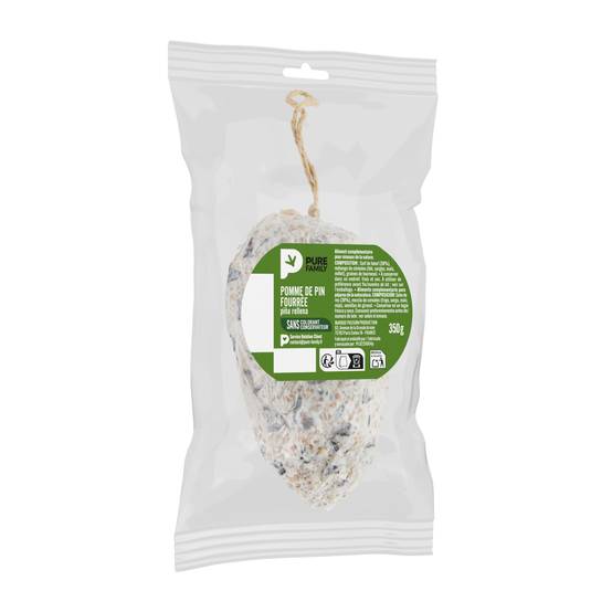 Pure Family - Pomme de pin avec graisse 350 g - PURE FAMILY - Image 1