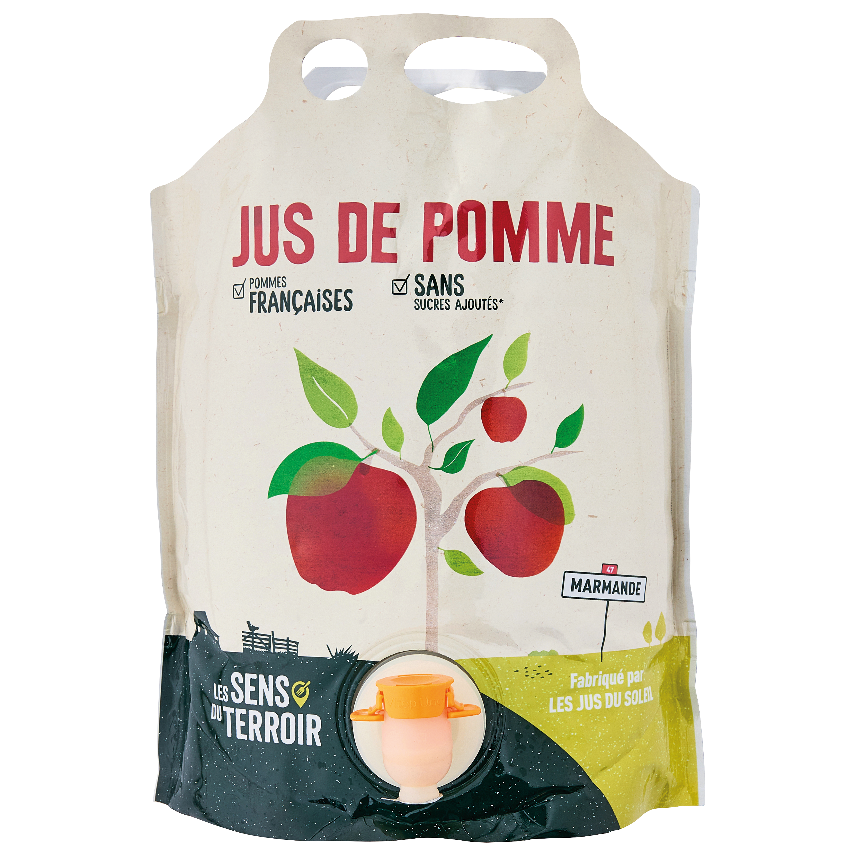 Les Sens du Terroir - Jus de pomme 3 L - Les Sens du Terroir - Image 1