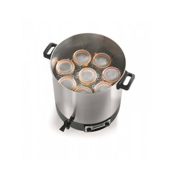 Nature Et Saveurs - Stérilisateur inox 31 L 8 bocaux de 1 L Nature & Saveurs - Image 2