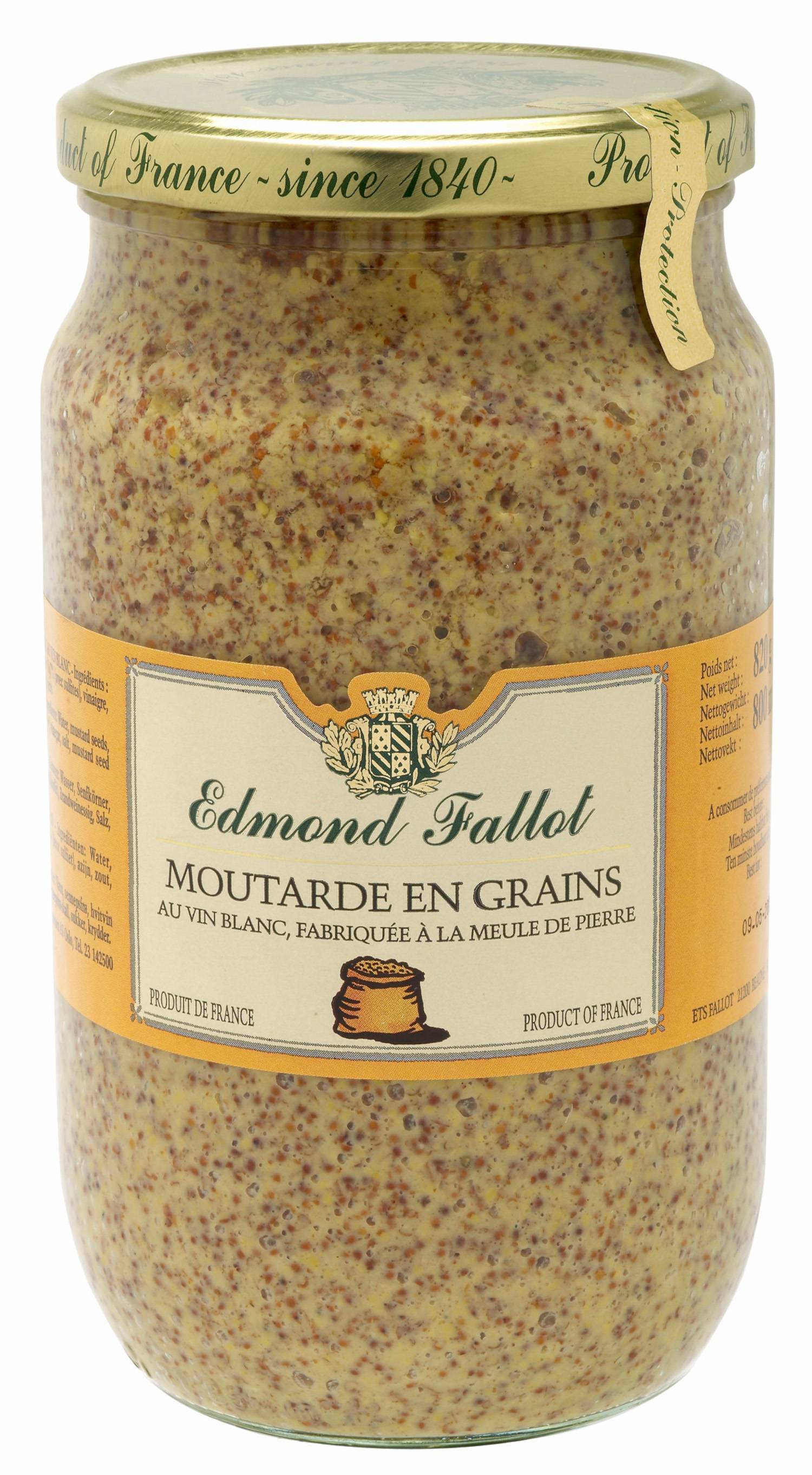 Fallot - Moutarde en grains 850 g - Edmont Fallot