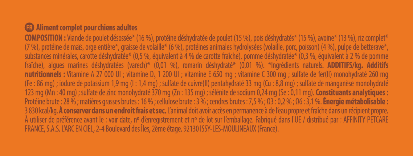 Croquettes pour chien adulte avec céréales saines medium maxi poulet 10 kg - Nature's Variety - Image 6