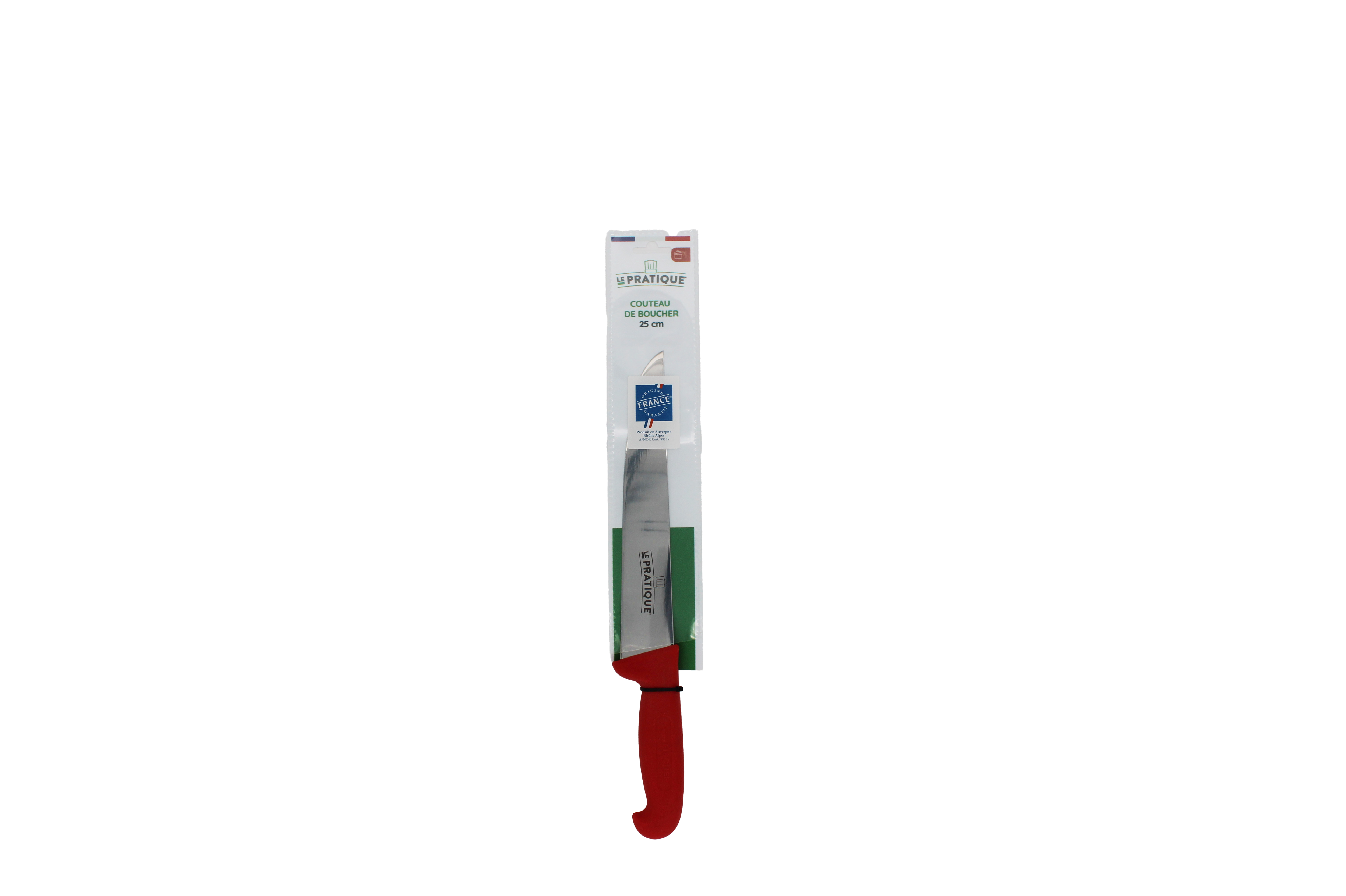 Couteau de boucher - le pratique - 25 cm - manche confort