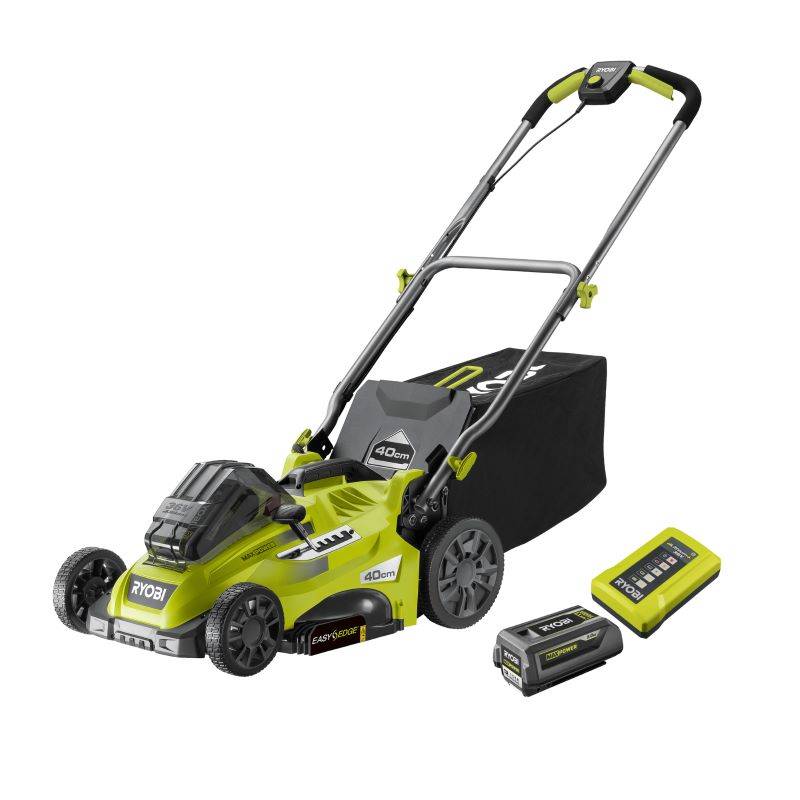 Ryobi - Tondeuse à batterie poussée RLM36X41H50 - 40cm - 36V - RYOBI