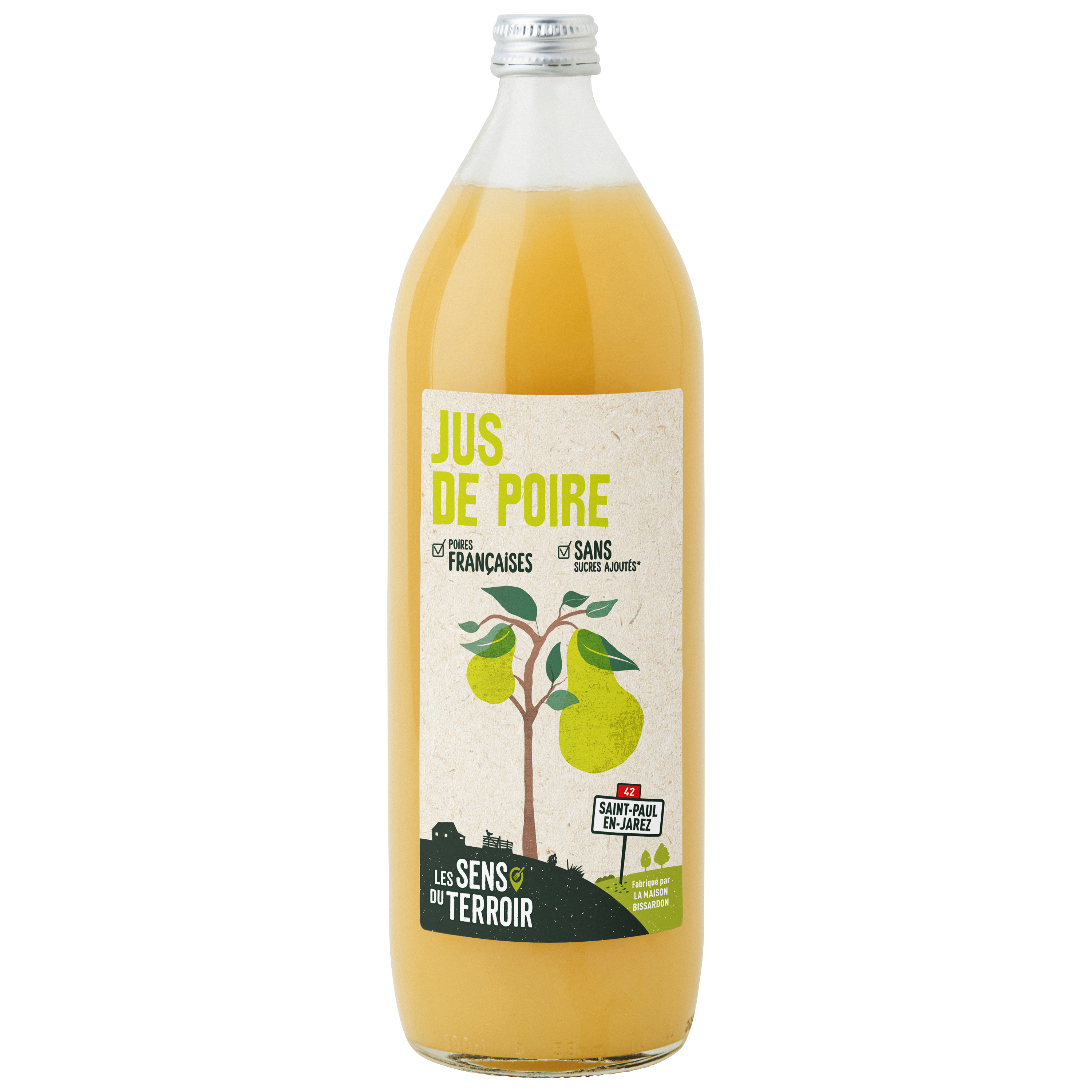 Les Sens du Terroir - Jus de poire 1 L - Les Sens du Terroir - Image 1