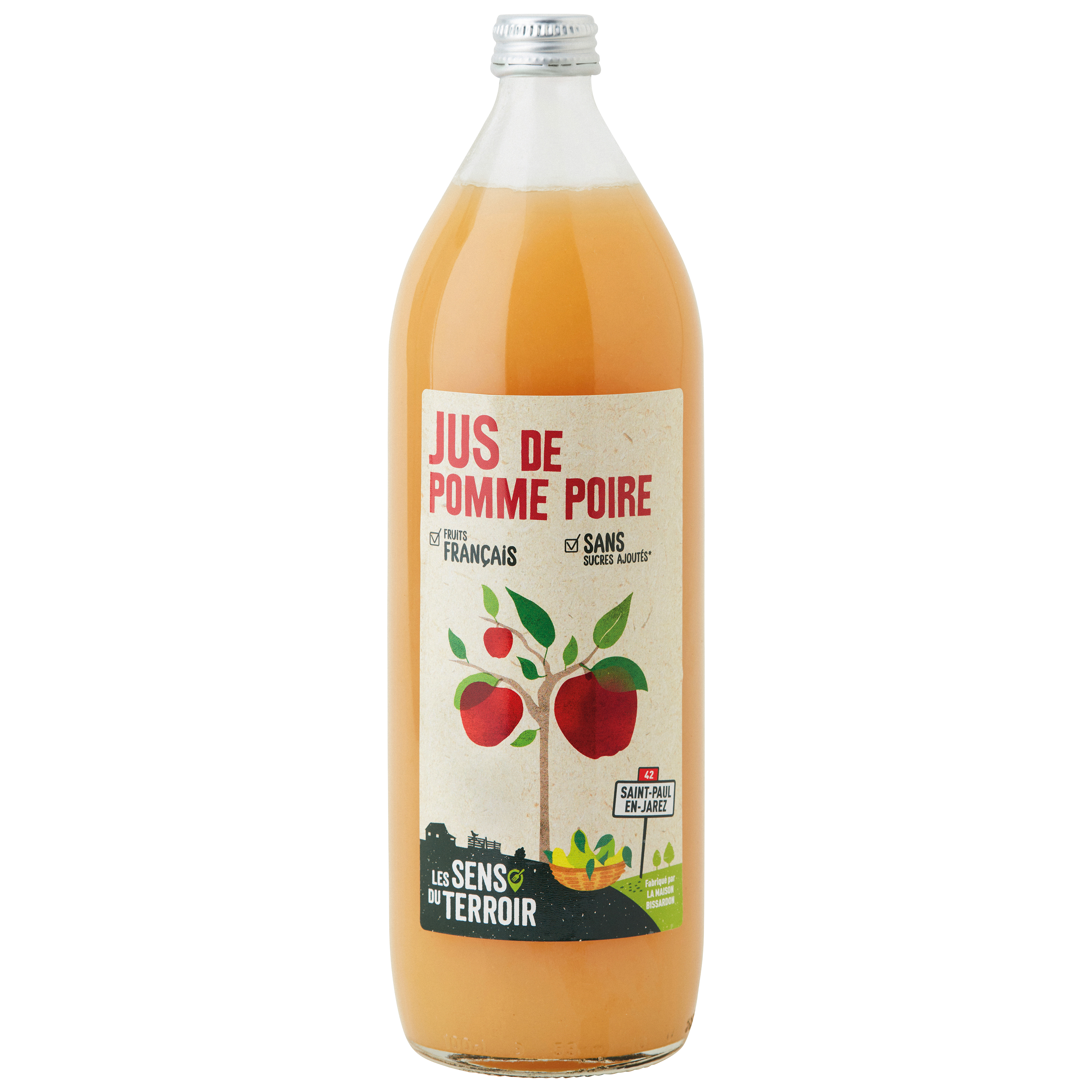 Les Sens du Terroir - Jus de pomme-poire 1 L - Les Sens du Terroir - Image 1