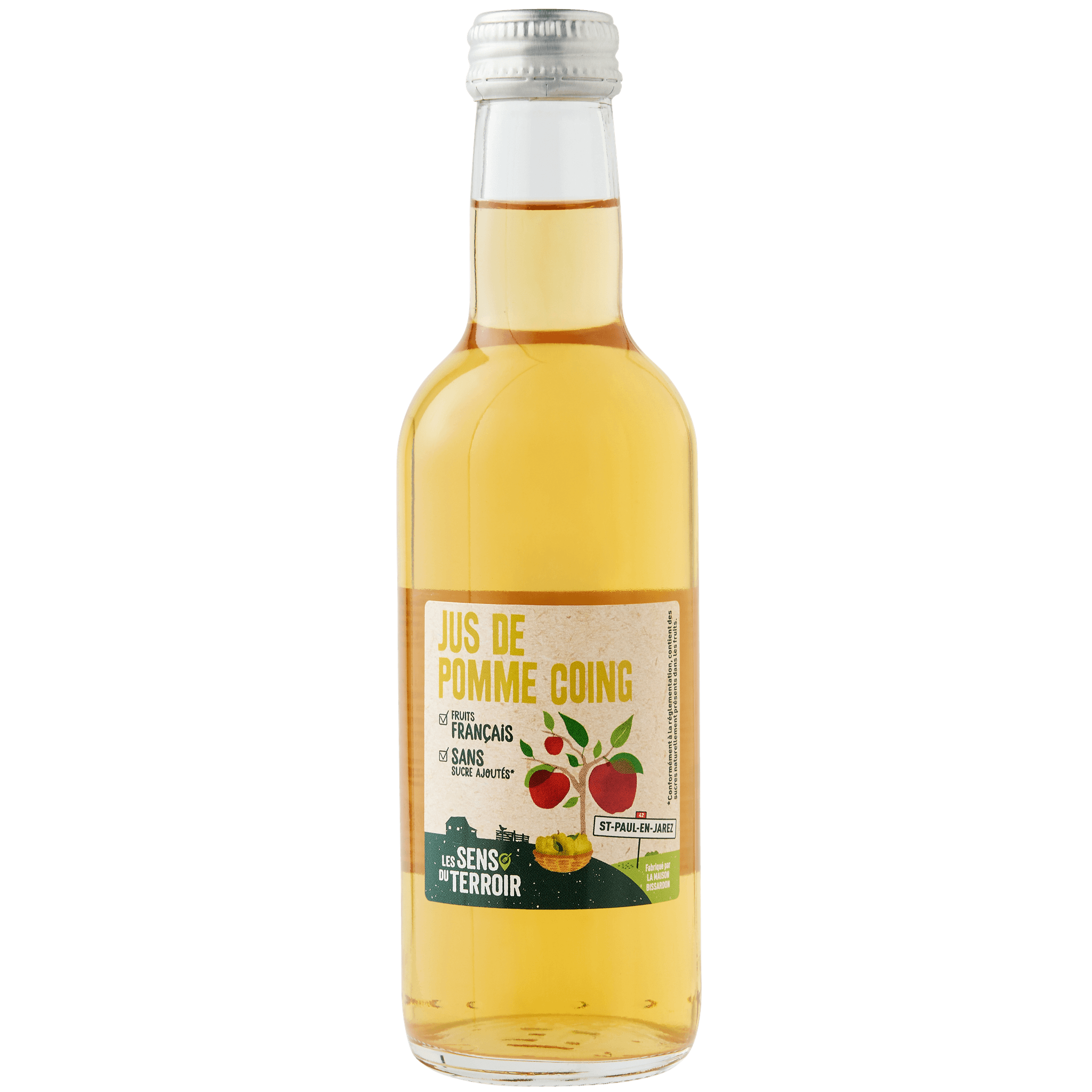 Les Sens du Terroir - Jus de pomme-coing 25 cl - Les Sens du Terroir - Image 1