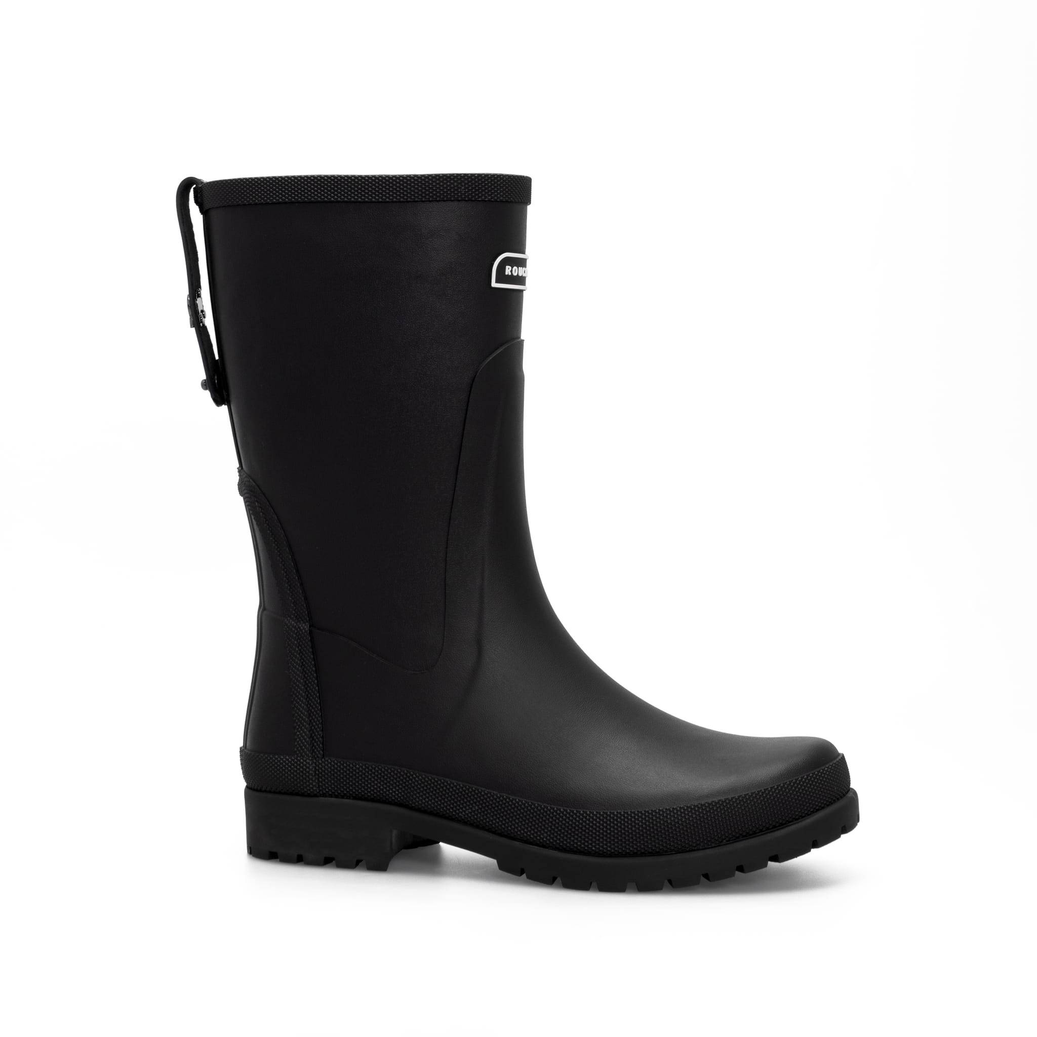 Rouchette - Demi-botte en caoutchouc Cities Noir Taille 36- Rouchette