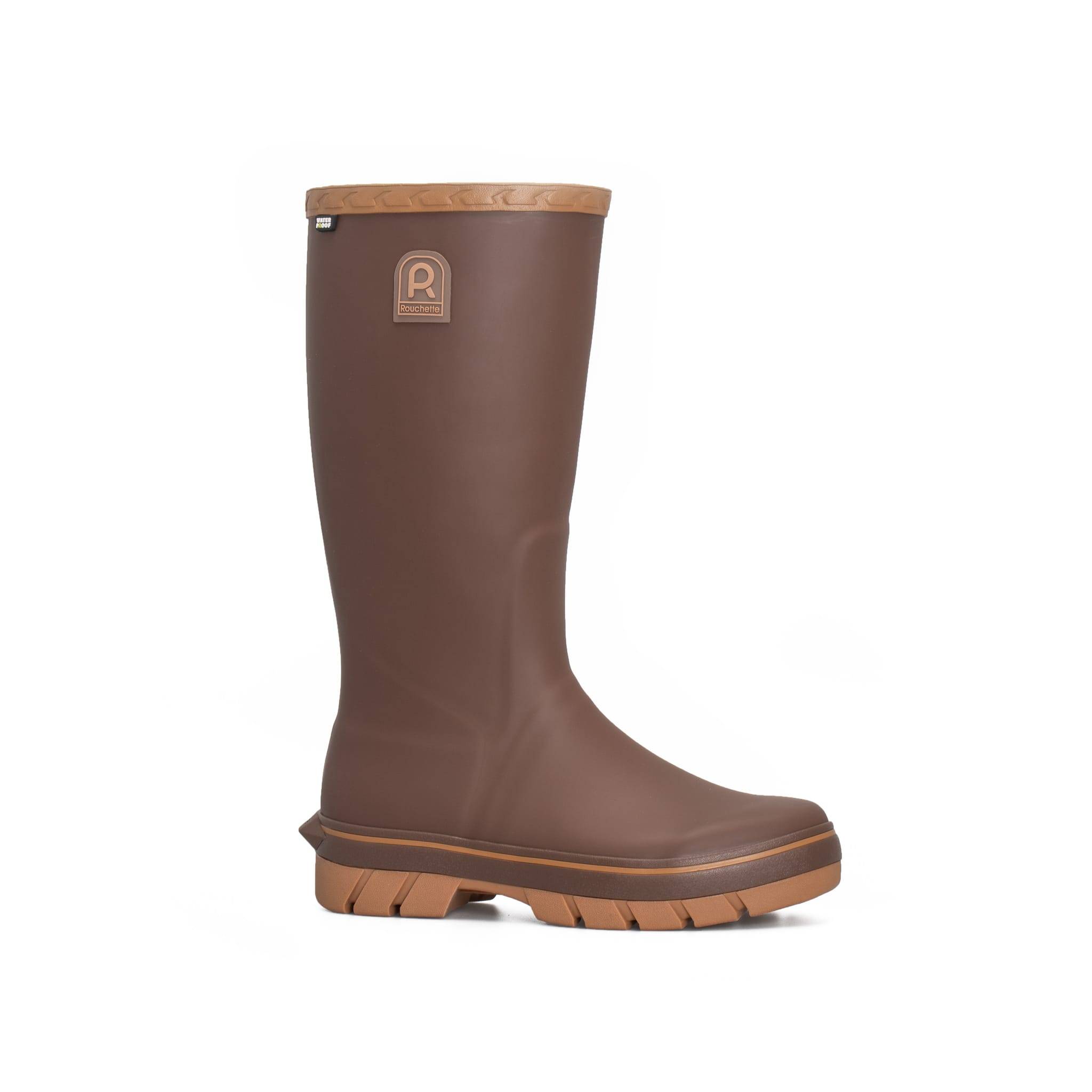 Rouchette - Botte en caoutchouc marron SILO Taille 43- Rouchette
