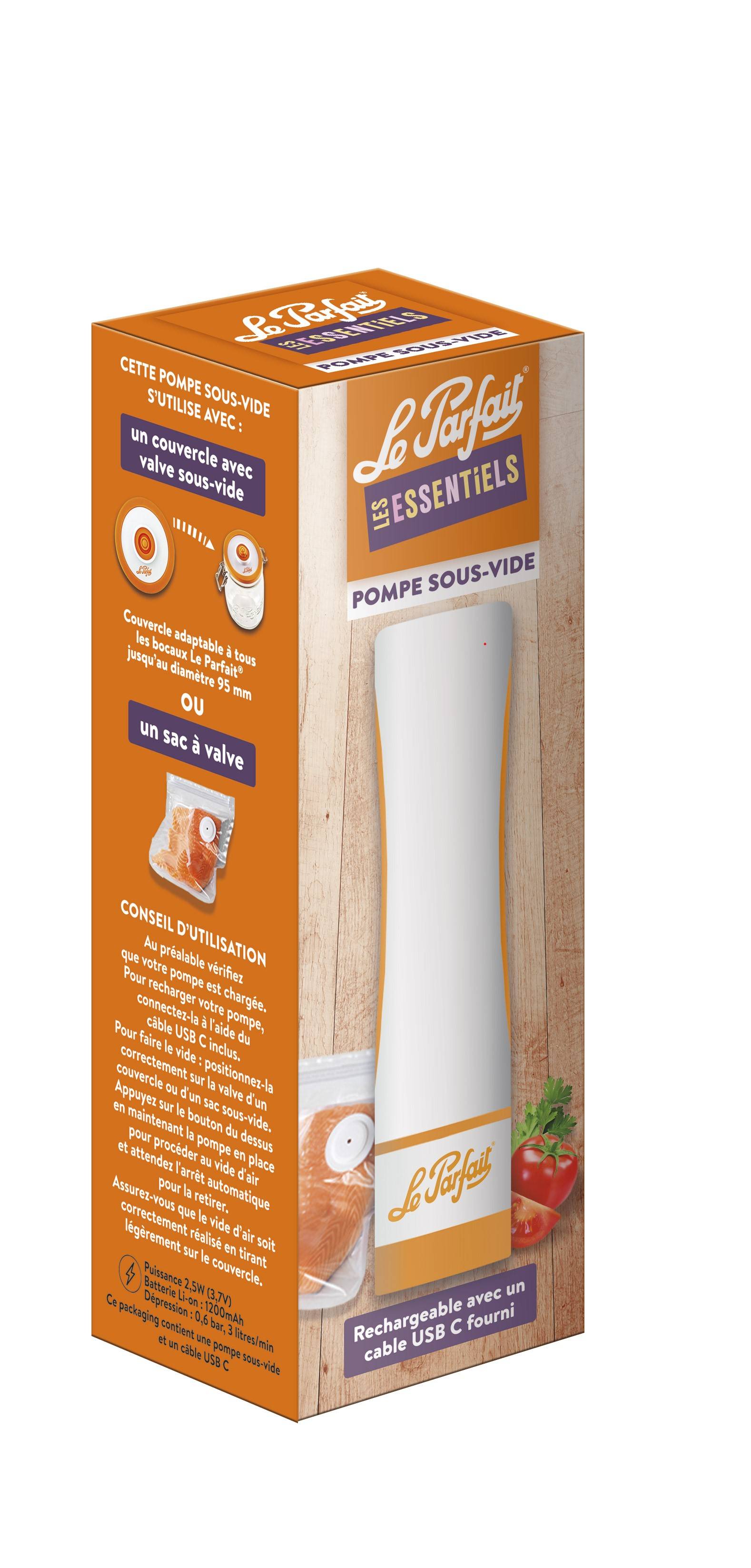 Le Parfait - Pompe à main sous-vide rechargeable - Le Parfait®