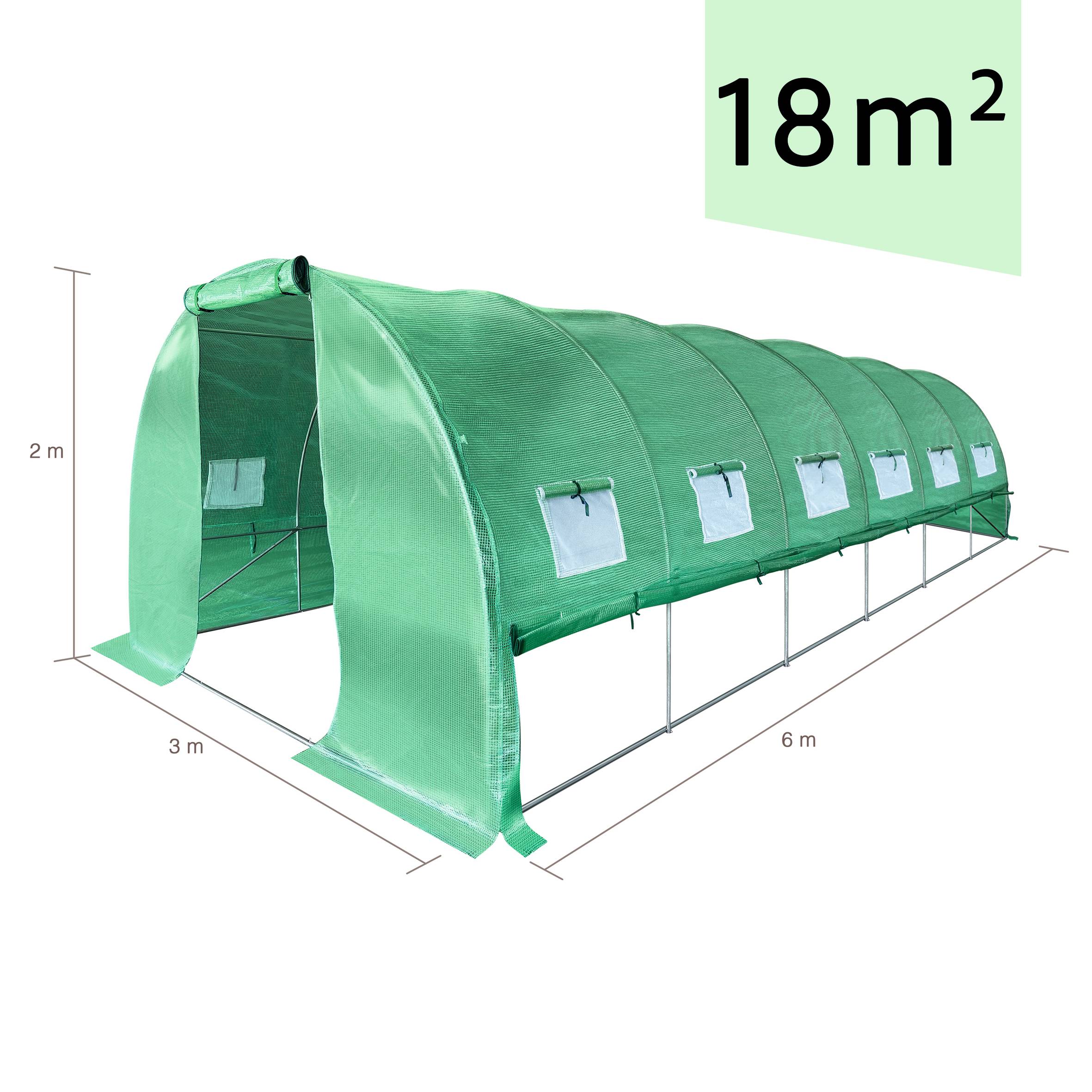 Invivo Nous On Sème - Serre tunnel de jardin 18m² - INVIVO Nous on sème - Image 6