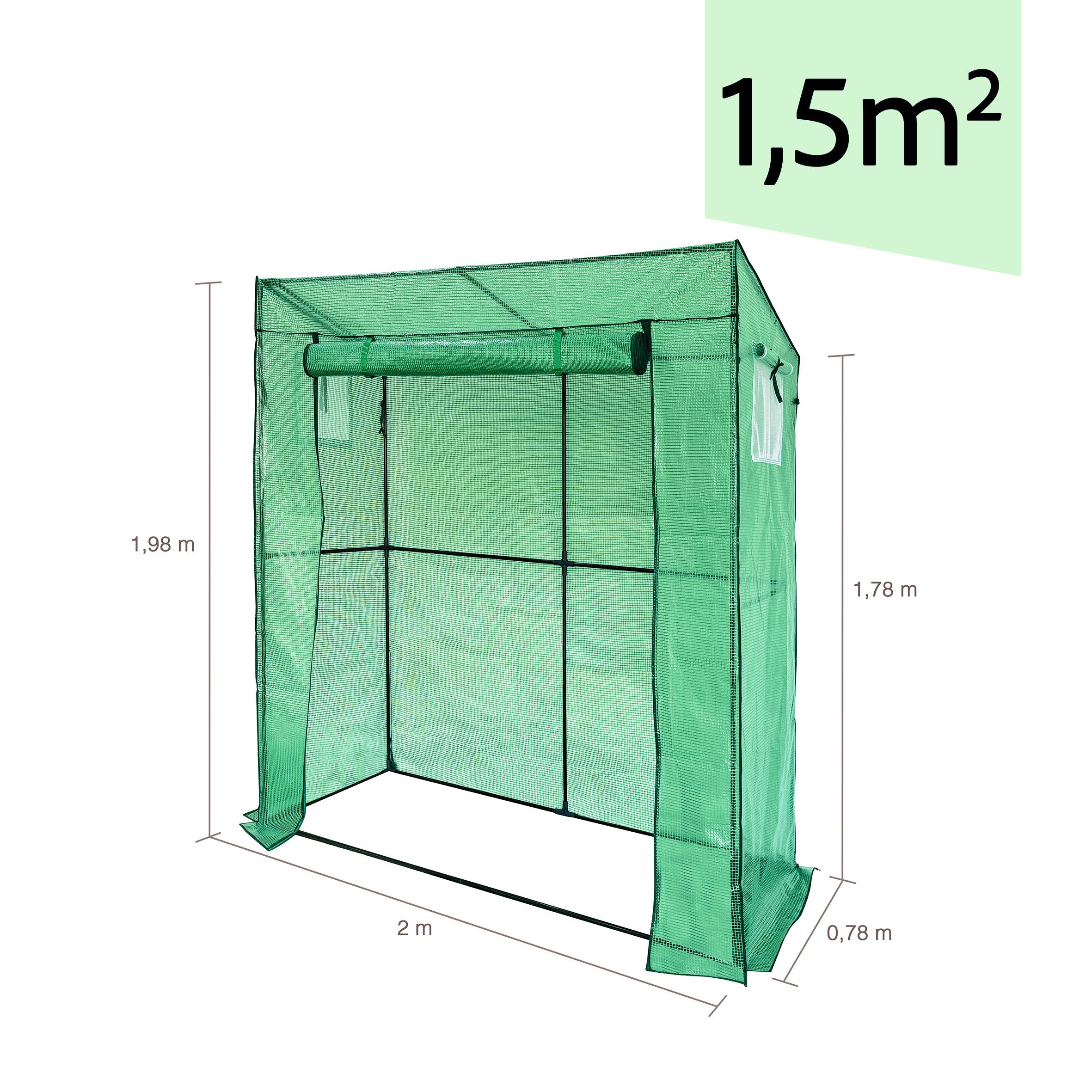 Invivo Nous On Sème - Serre à tomates adossée 1,5m² - INVIVO Nous on sème - Image 6