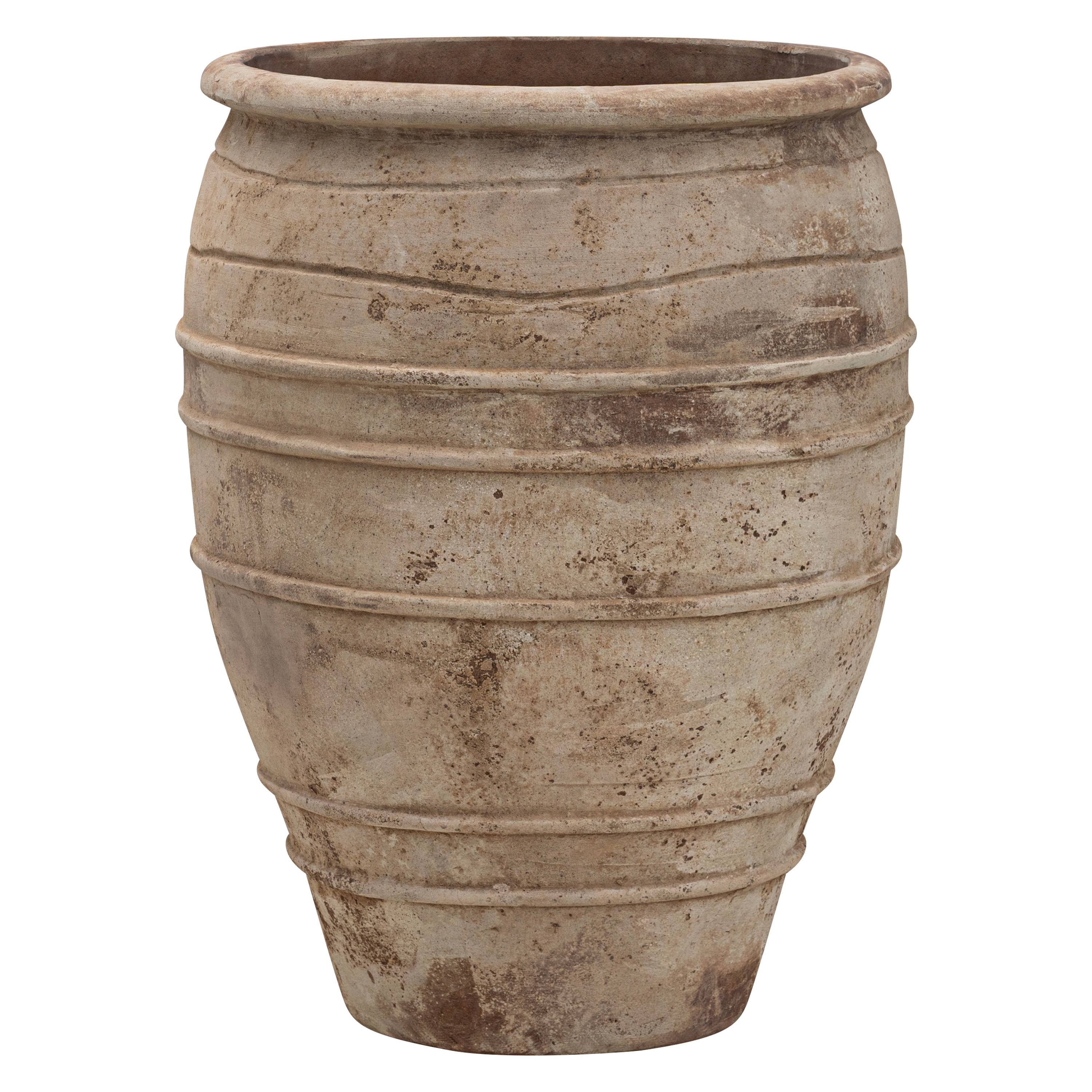 Ecloz - Jarre PIMBA en terre cuite - aspect antique - H.70 cm - ECLOZ