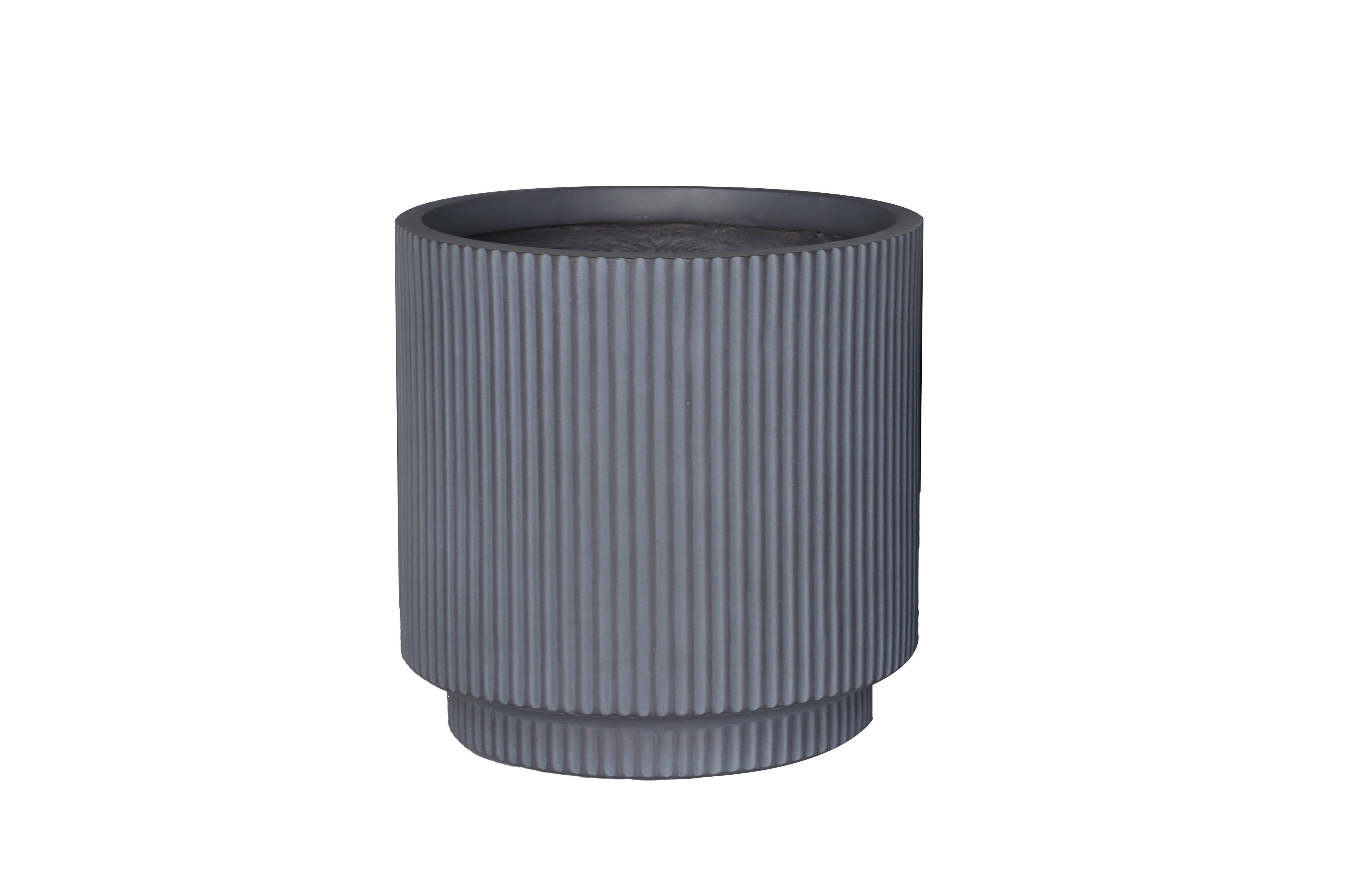 Ecloz - Pot STYLE en fibre - gris - Ø 45 cm - ECLOZ