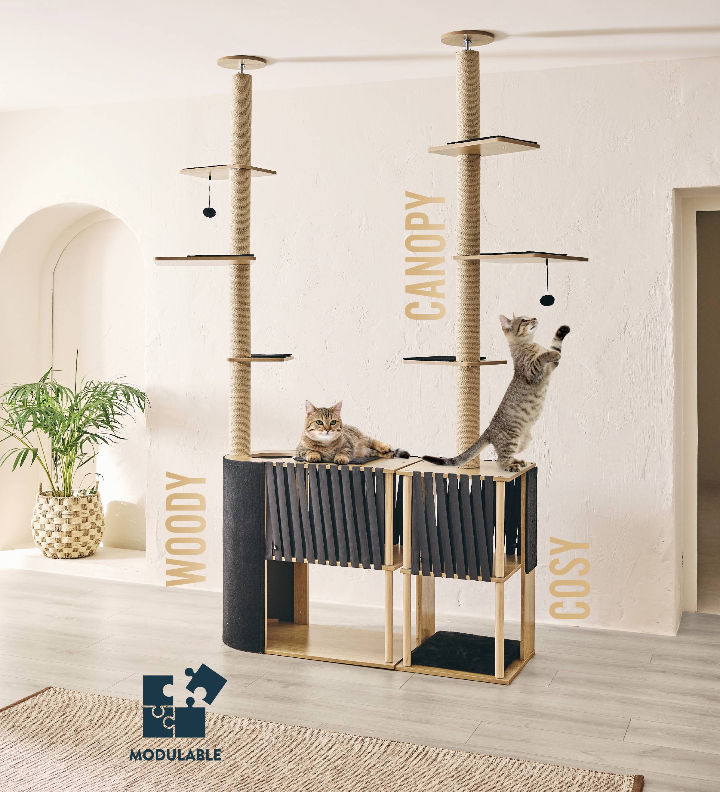 Pure Family - Arbre à chat modulable COSY - Arbora - Pure Family - Image 5