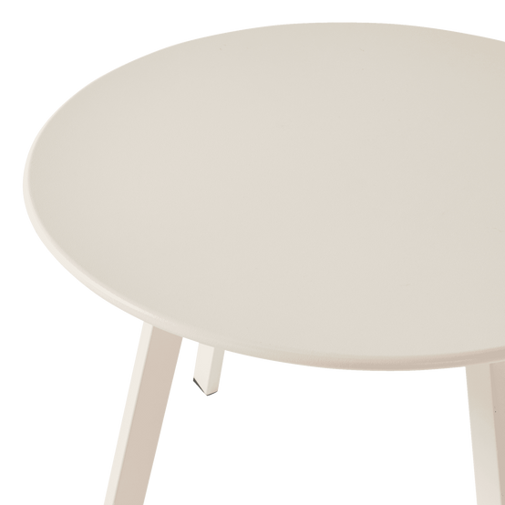 Ecloz - Ensemble 3 tables d'appoint de jardin acier sable Fanette ECLOZ - Image 5