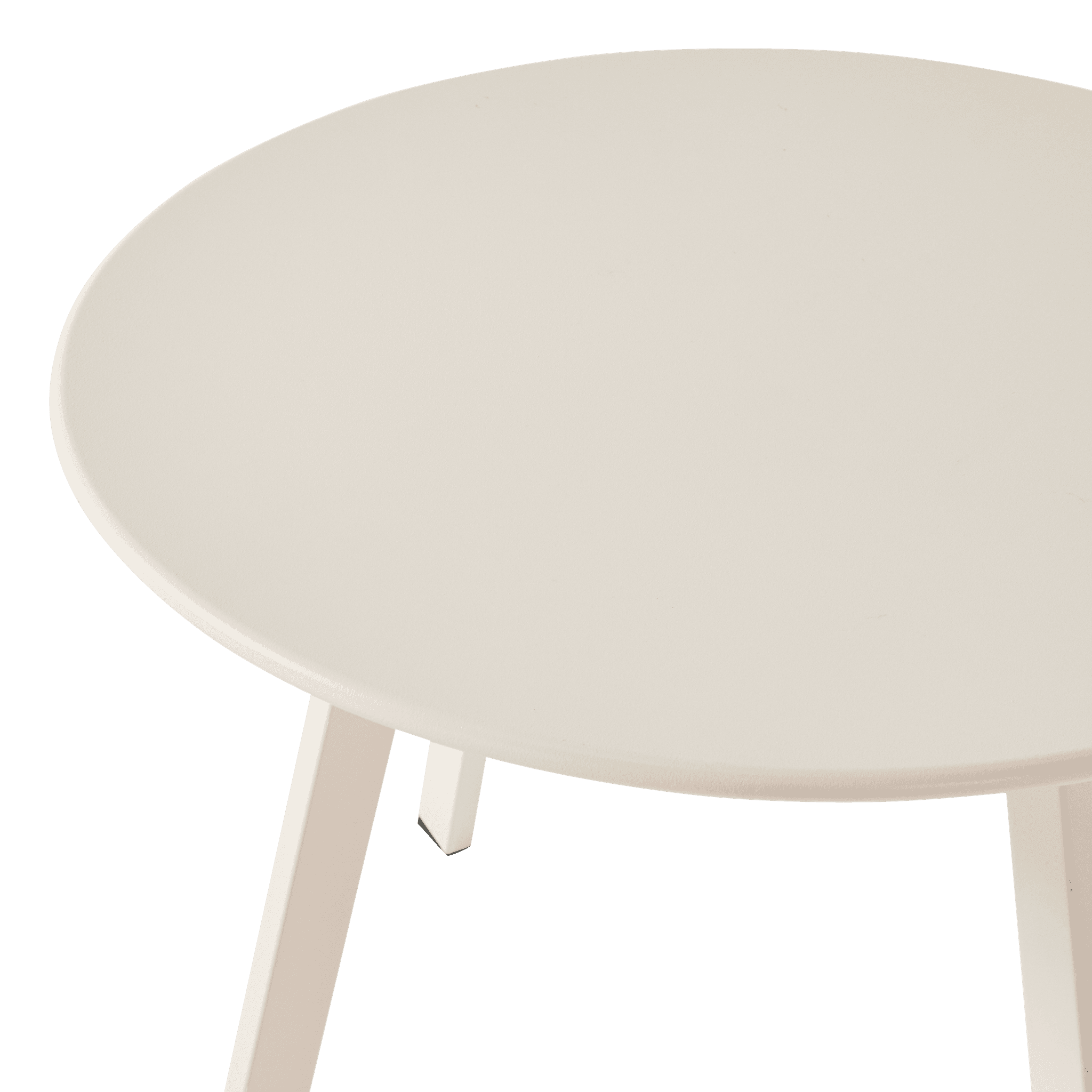 Ecloz - Ensemble 3 tables d'appoint de jardin acier sable Fanette ECLOZ - Image 5