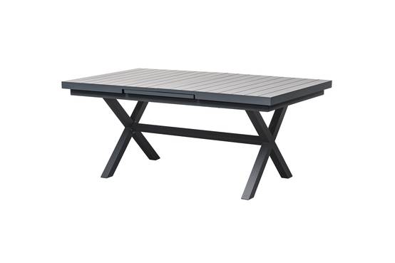 Ecloz - Table de jardin rectangulaire extensible 8/10 personnes anthracite Fargo ECLOZ - Image 7