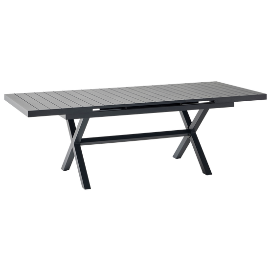 Ecloz - Table de jardin rectangulaire extensible 8/10 personnes anthracite Fargo ECLOZ - Image 9