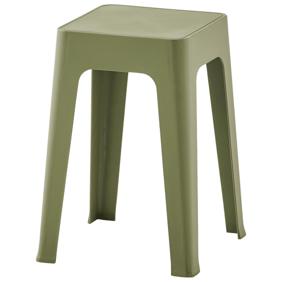 Ecloz - Tabouret de jardin résine kaki Feve ECLOZ - Image 4