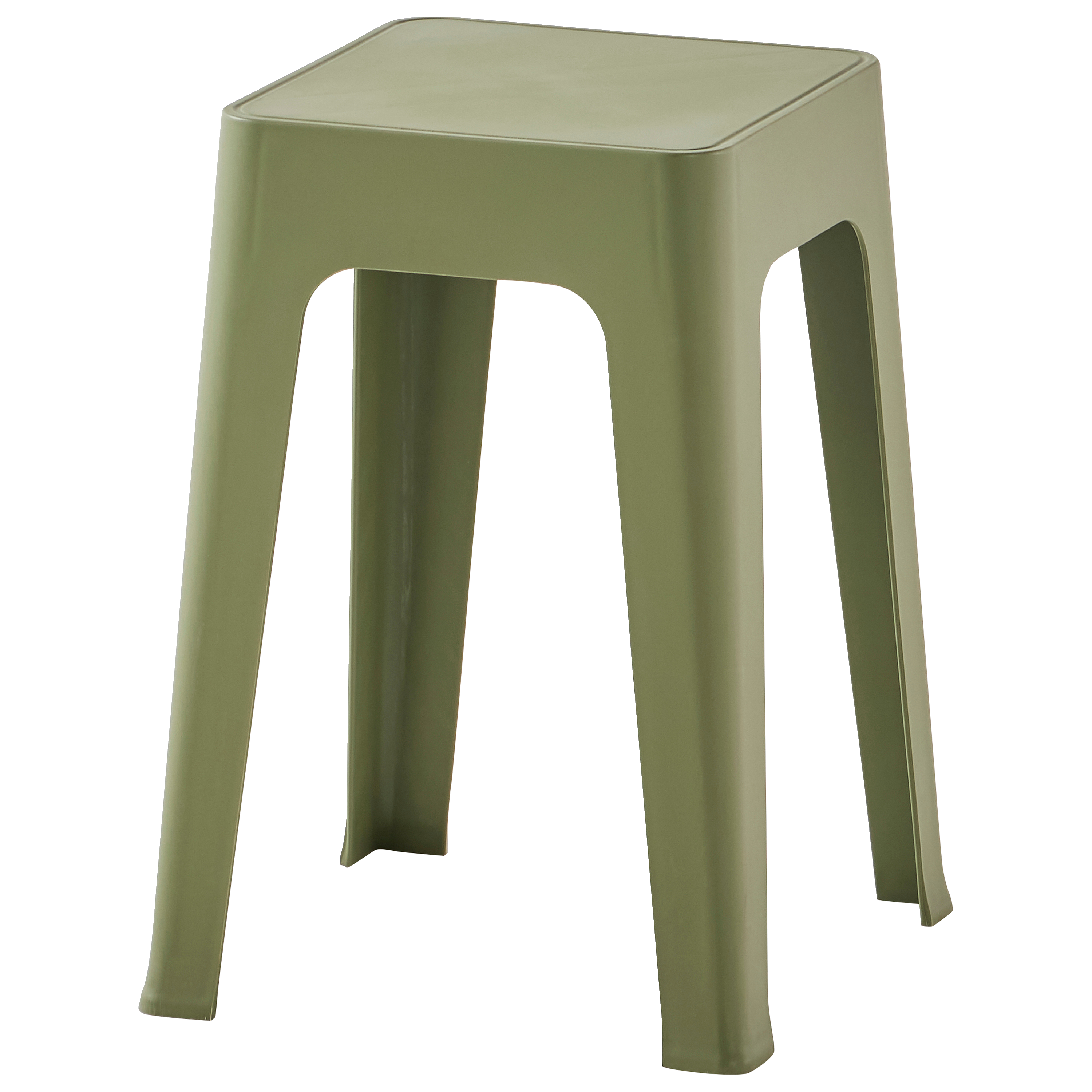 Ecloz - Tabouret de jardin résine kaki Feve ECLOZ - Image 4
