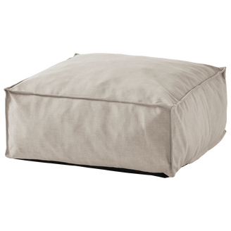 Ecloz - Pouf de jardin en tissu crème Fluffy ECLOZ