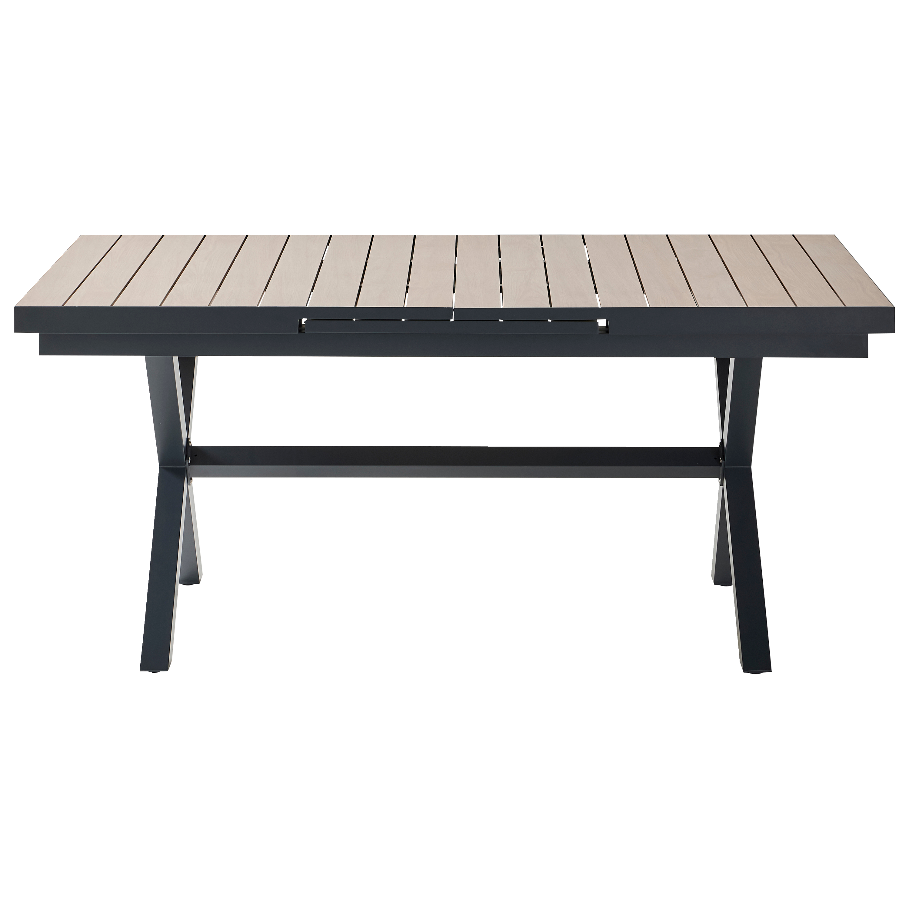 Ecloz - Table de jardin rectangulaire extensible 8/10 personnes effet bois Fargo ECLOZ - Image 13