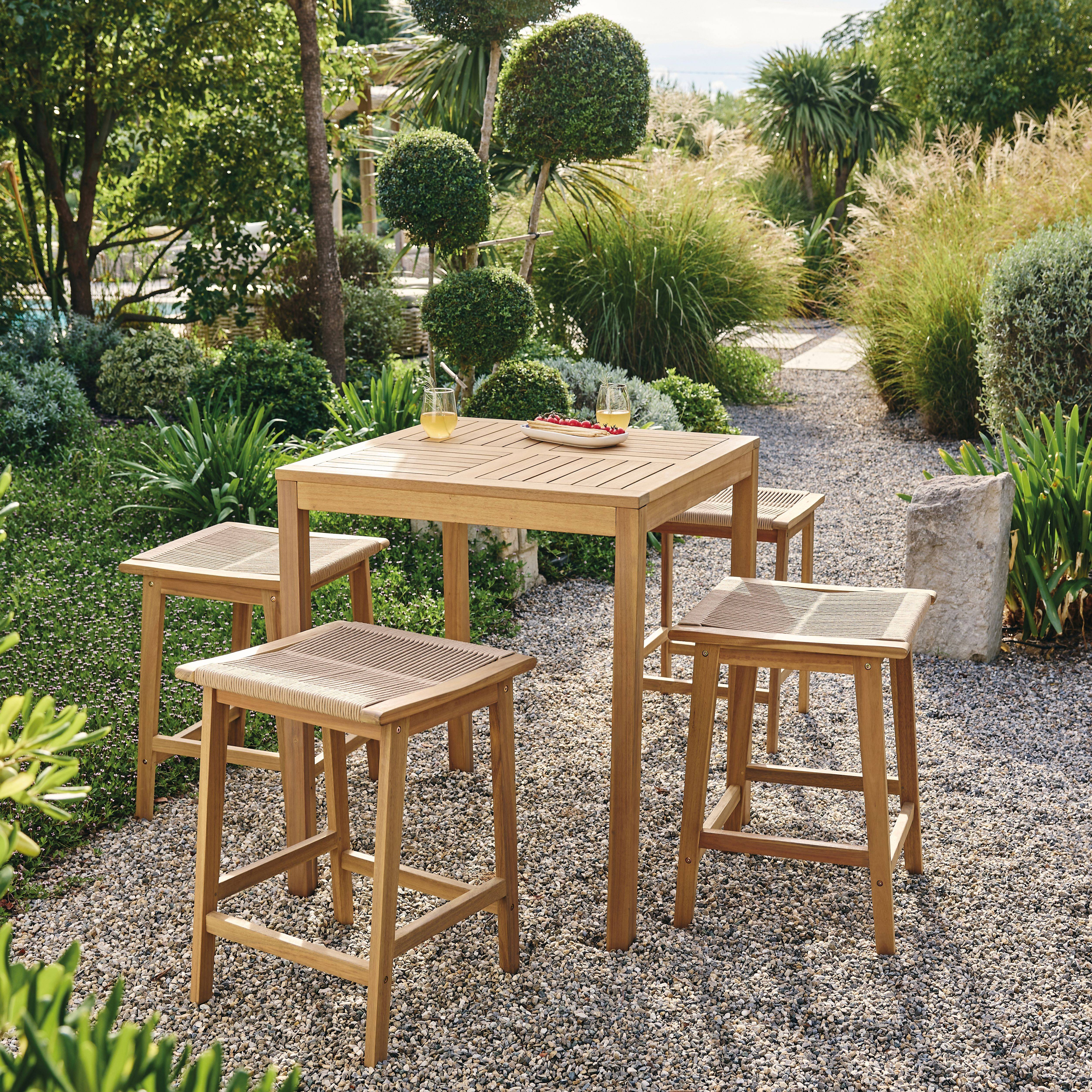 Ecloz - Salon de jardin haut bois 4 personnes Fado ECLOZ - Image 1