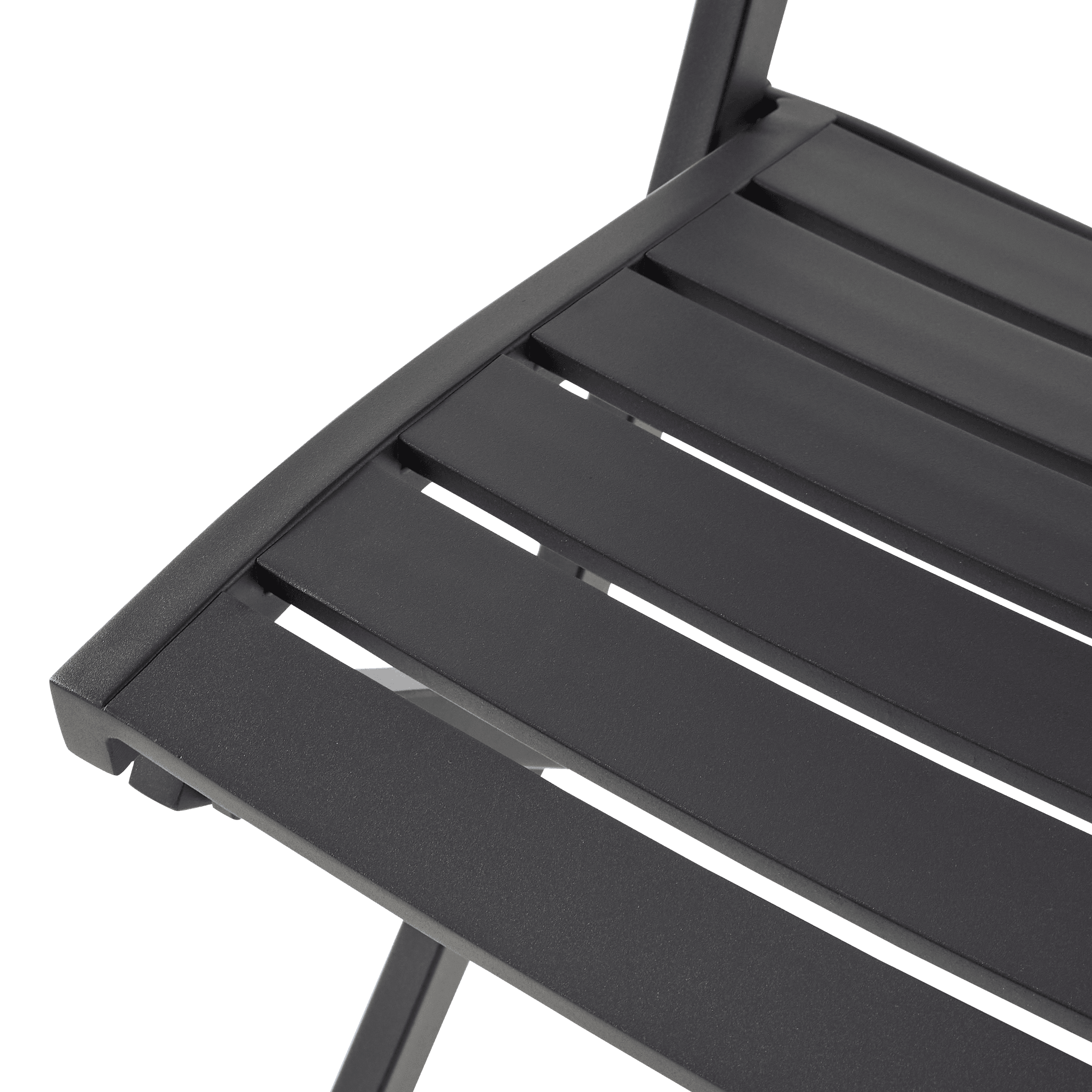 Ecloz - Chaise de jardin pliante aliminium anthracite Feyel ECLOZ - Image 3